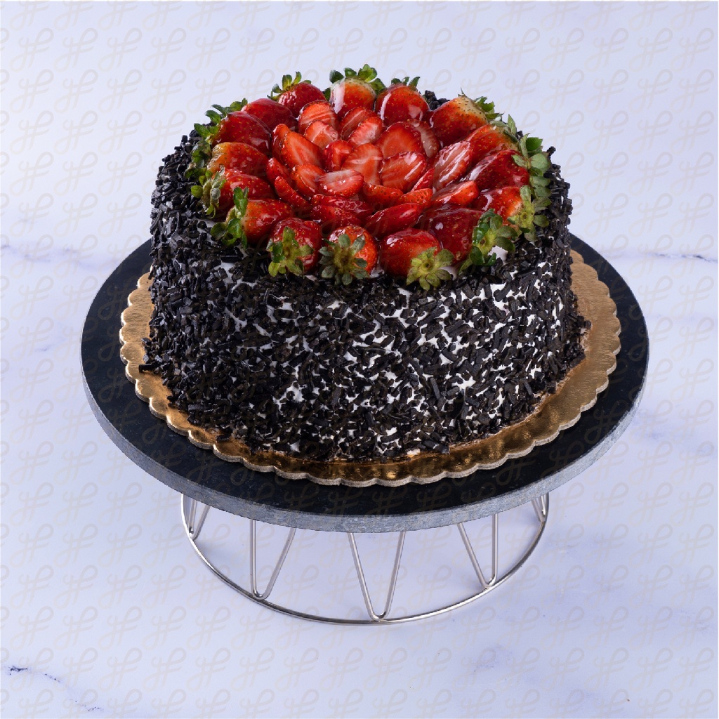Large Delicate Black Forest Cake